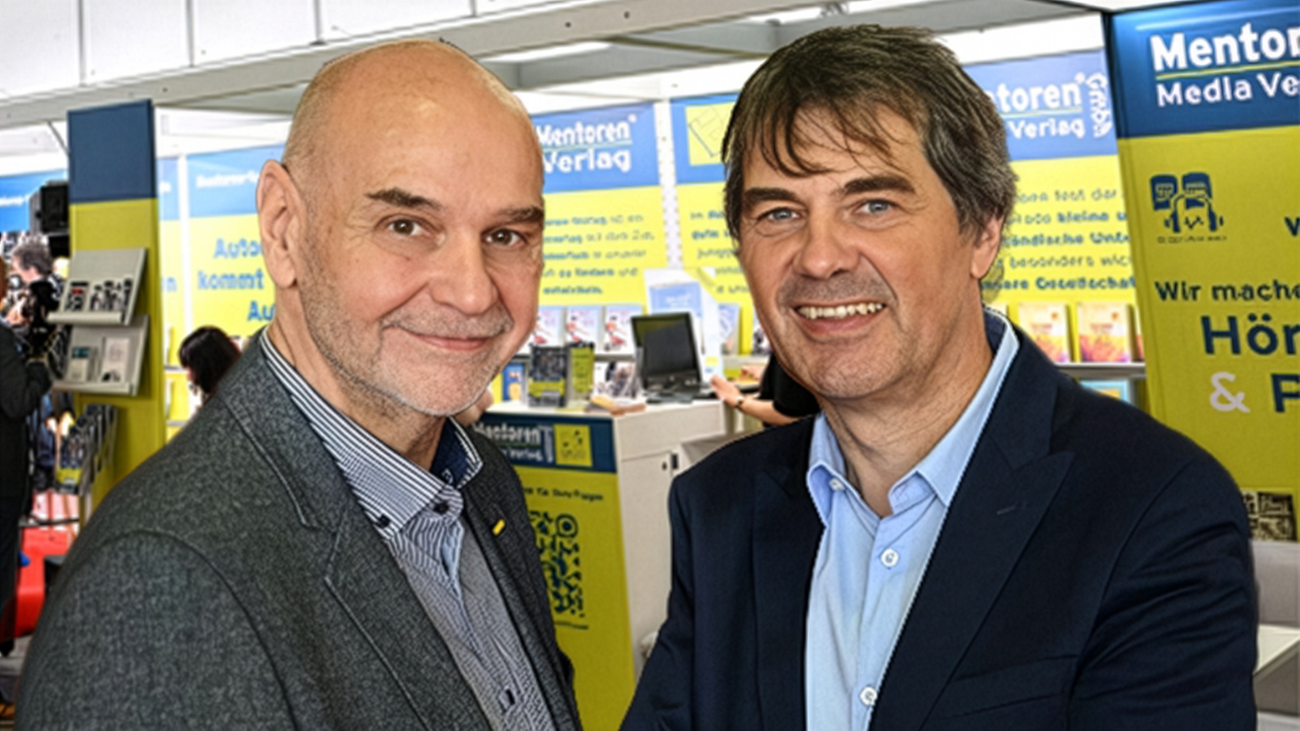 Ein Foto der beiden Gründer